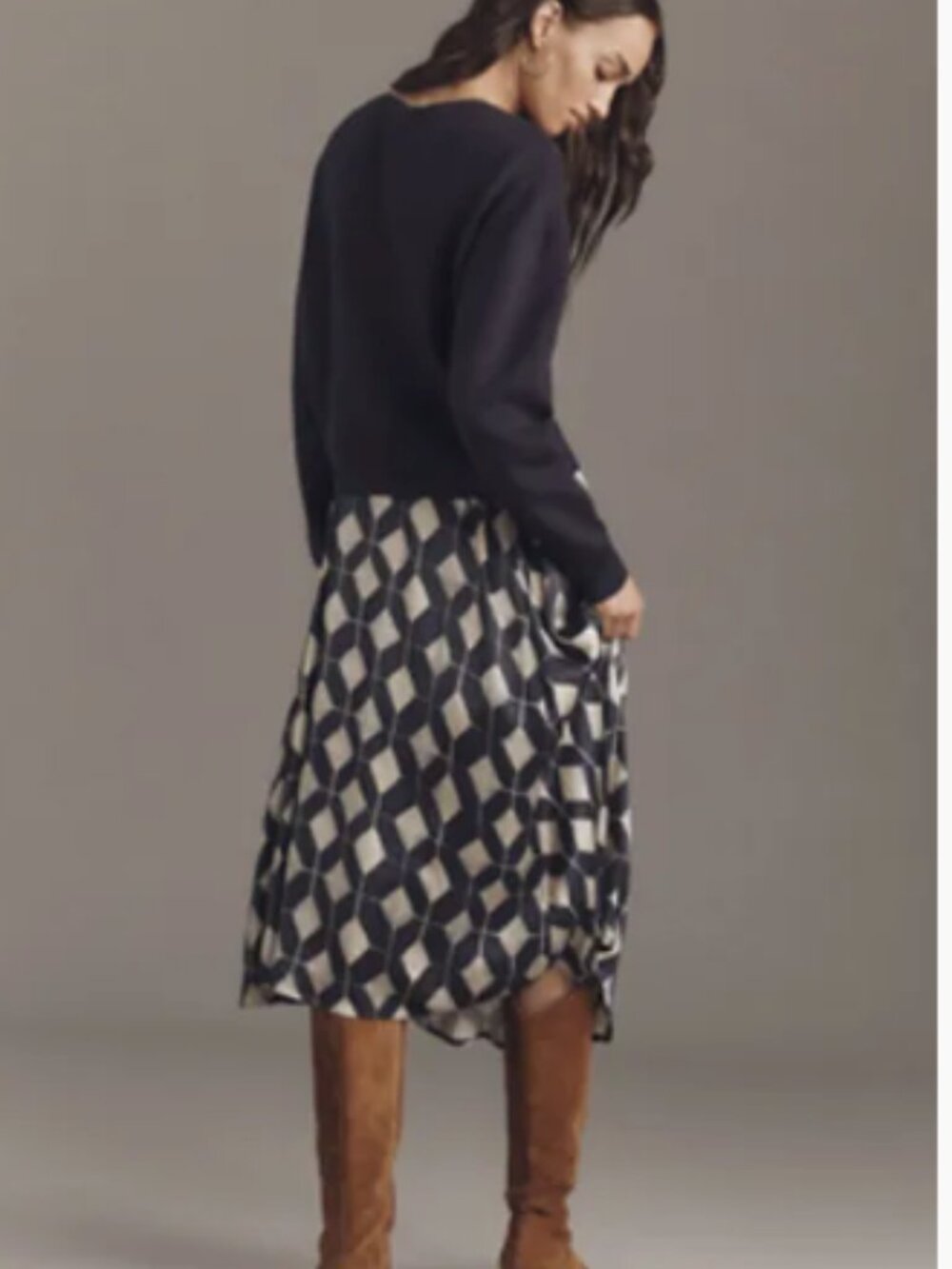 NWOT - Anthropologie Gemini Twofer Sweater + Dress Set